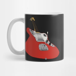 Cartoon Jaguar Guitar Mug